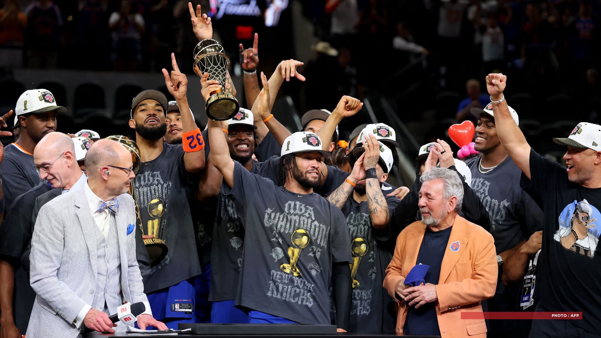 BASKETBALL – Les New York Knicks au firmament 53 ans après leur dernier titre en NBA 