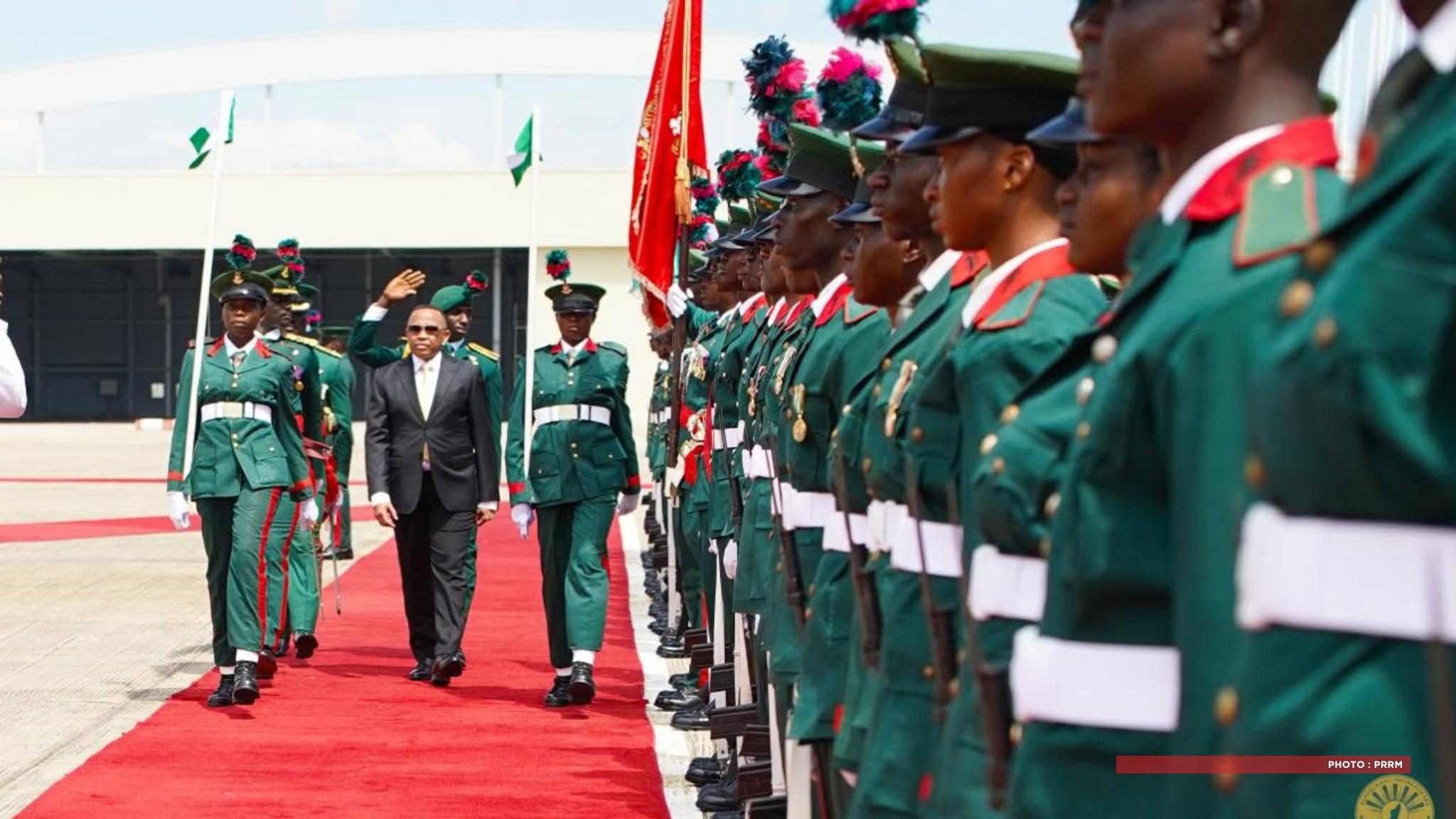 DIPLOMATIE – Le Colonel Michaël Randrianirina en visite officielle au Nigéria après sa visite de travail au Gabon