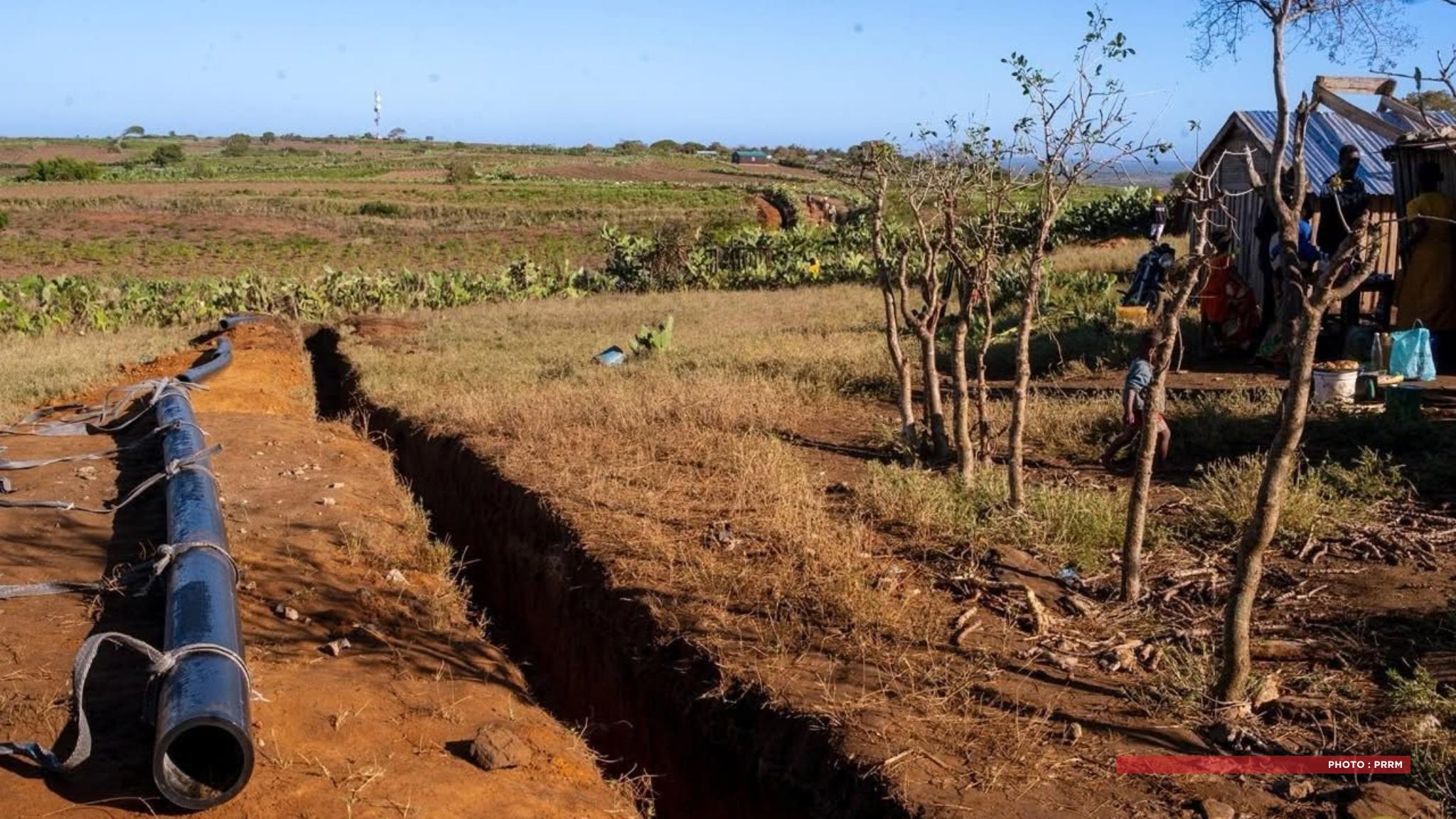 EAU POTABLE – Une conduite de 28 km en construction depuis Andranogoa Sampona pour alimenter Ambovombe depuis la rivière Mandrare