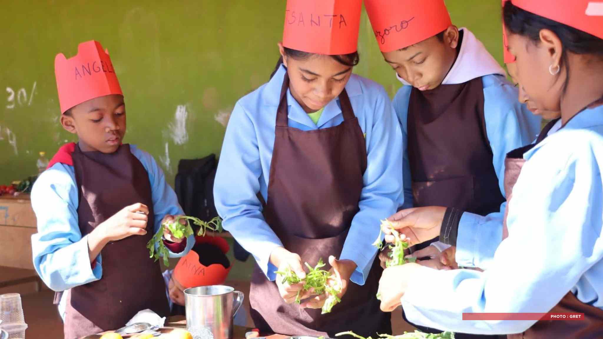 NUTRITION – Des collégiens s&rsquo;imprègnent des bonnes pratiques alimentaires et contribuent à la lutte contre la malnutrition
