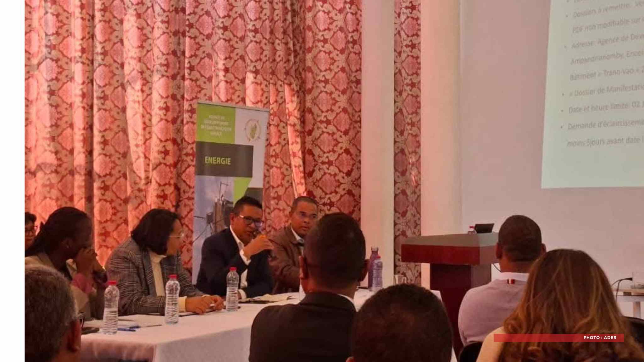 ELECTRIFICATION RURALE – L’Ader recherche une banque locale pour gérer les financements externes du Fonds national de l’énergie durable