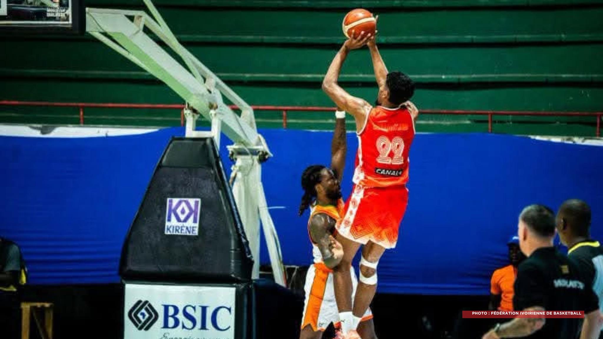 BASKETBALL – Une dernière défaite encourageante pour les Ankoay face à la Côte d’Ivoire à la qualification au Mondial 2027