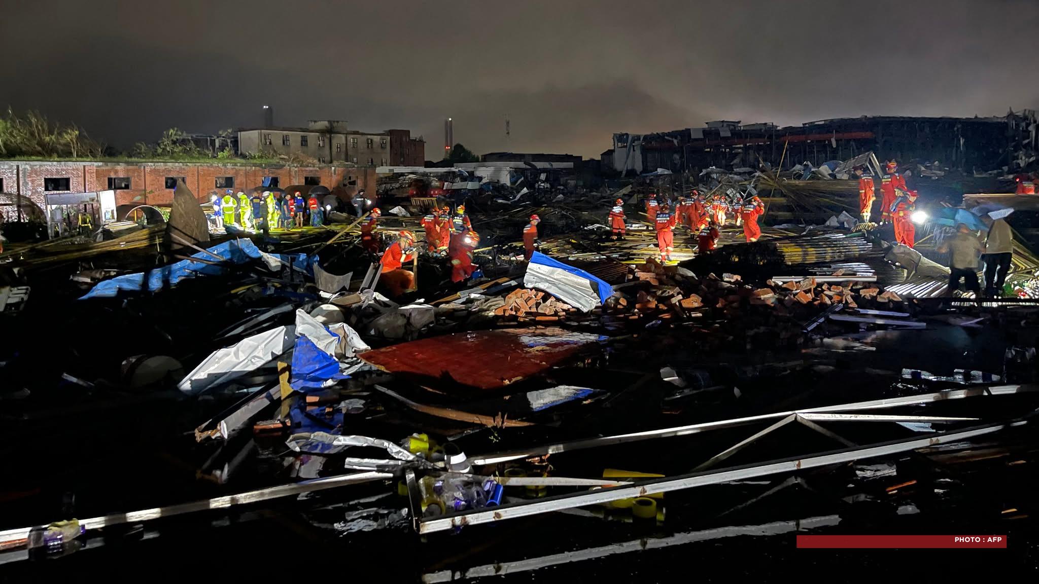 INTEMPÉRIES – Au moins 15 morts et des centaines de blessés en Chine suite à des orages et des précipitations extrêmes