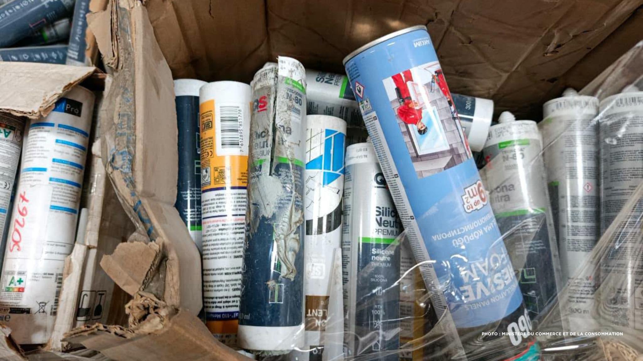 PROTECTION DES CONSOMMATEURS – Des matériaux de construction et de rénovation périmés saisis  dans un magasin d’Antananarivo