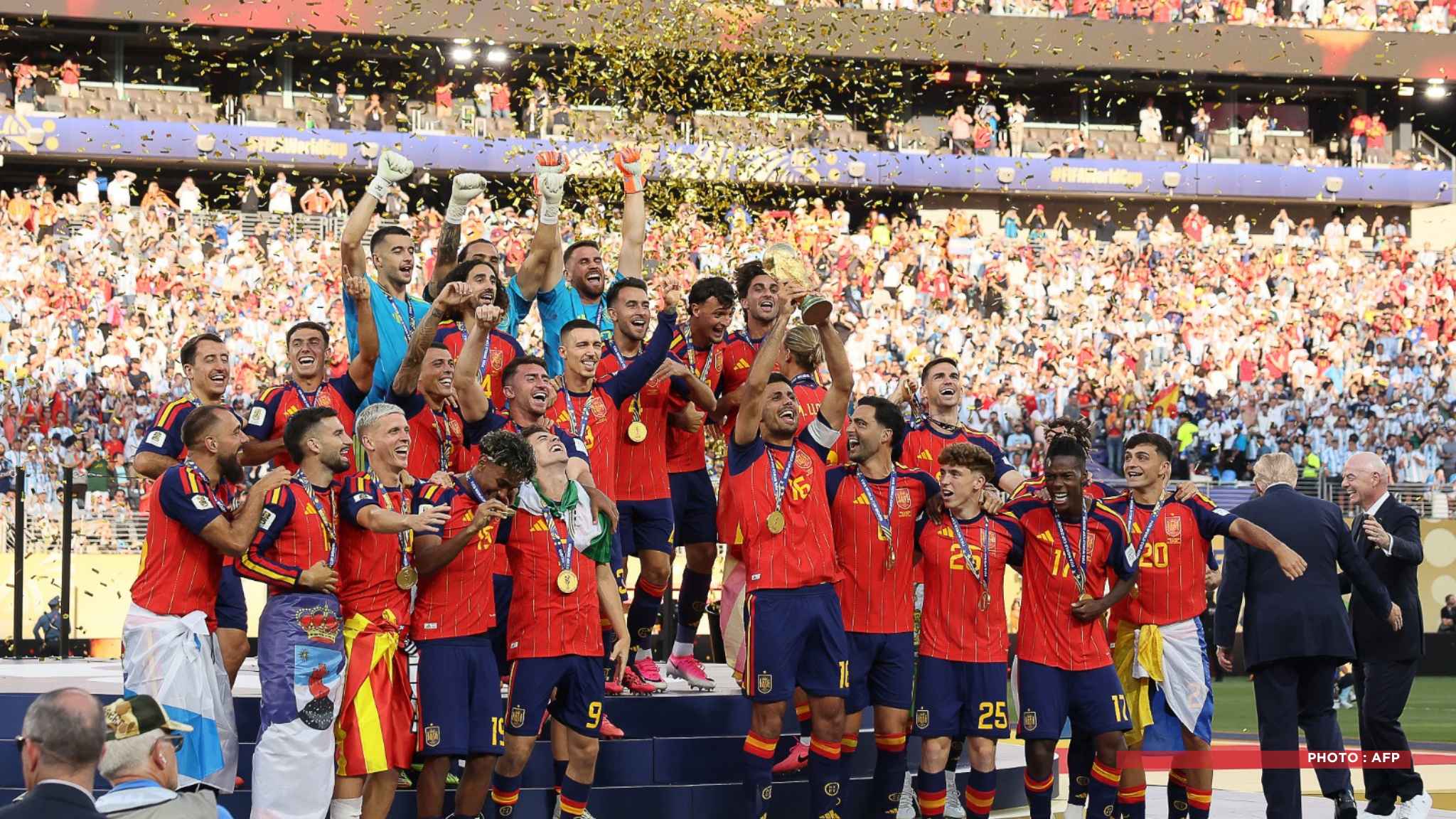 MONDIAL 2026 – L&rsquo;Espagne retrouve le toit du monde en battant l&rsquo;Argentine après prolongation