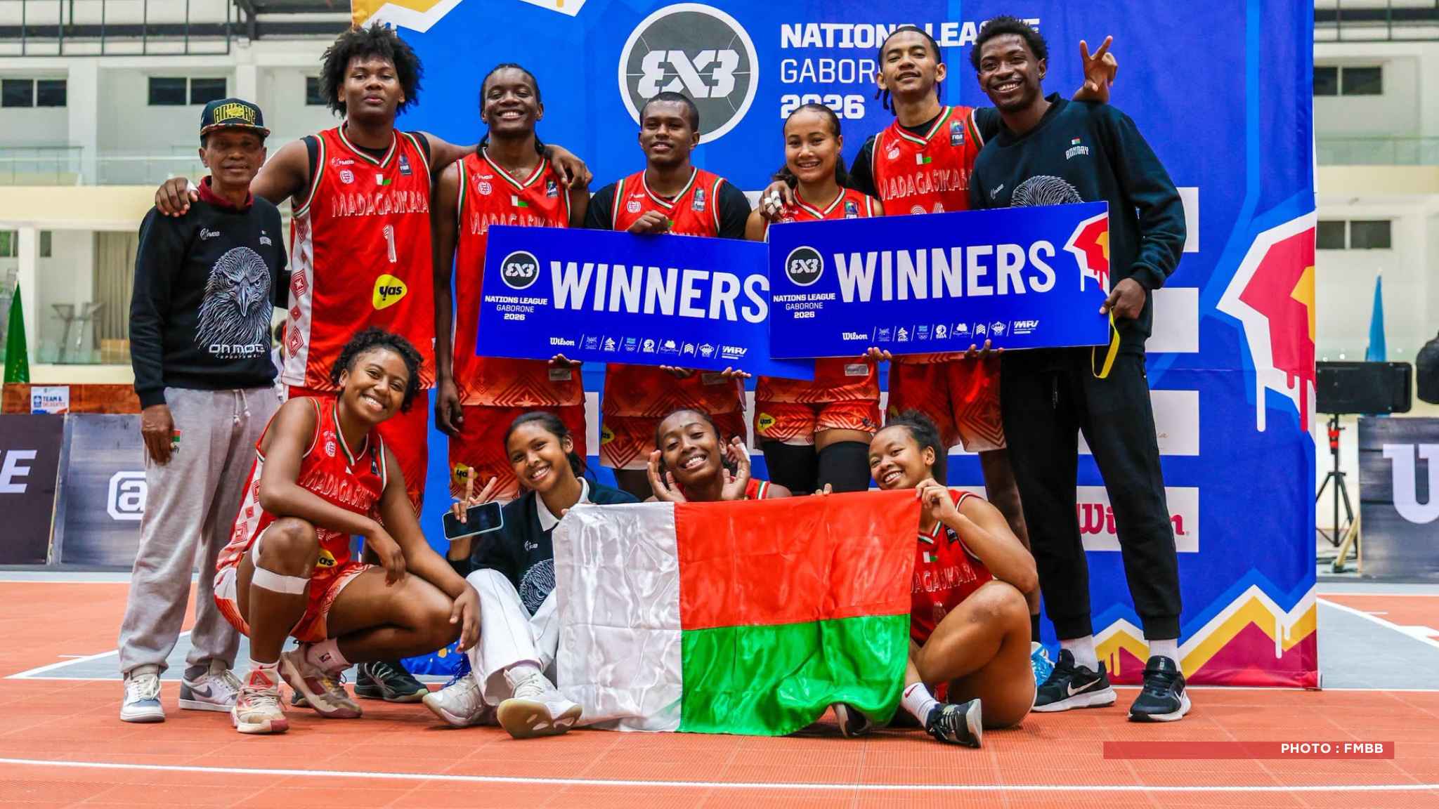 BASKETBALL – Les Ankoay U23, hommes et dames, terminent deuxièmes de la FIBA 3×3 Nations League de la Conférence Afrique Sud