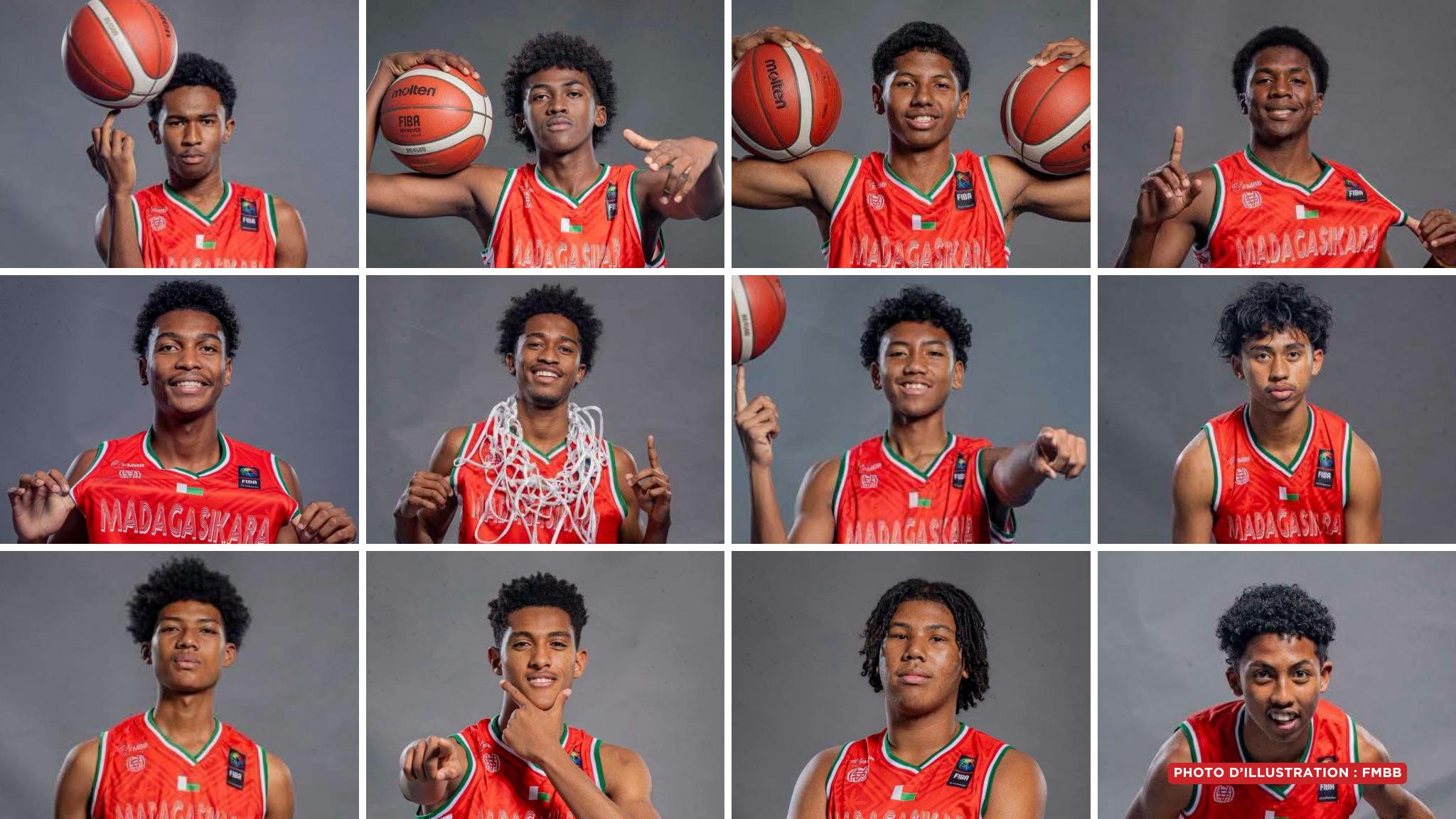 BASKETBALL – Madagascar défie le Mali pour la première place du groupe B à l’Afrobasket U18