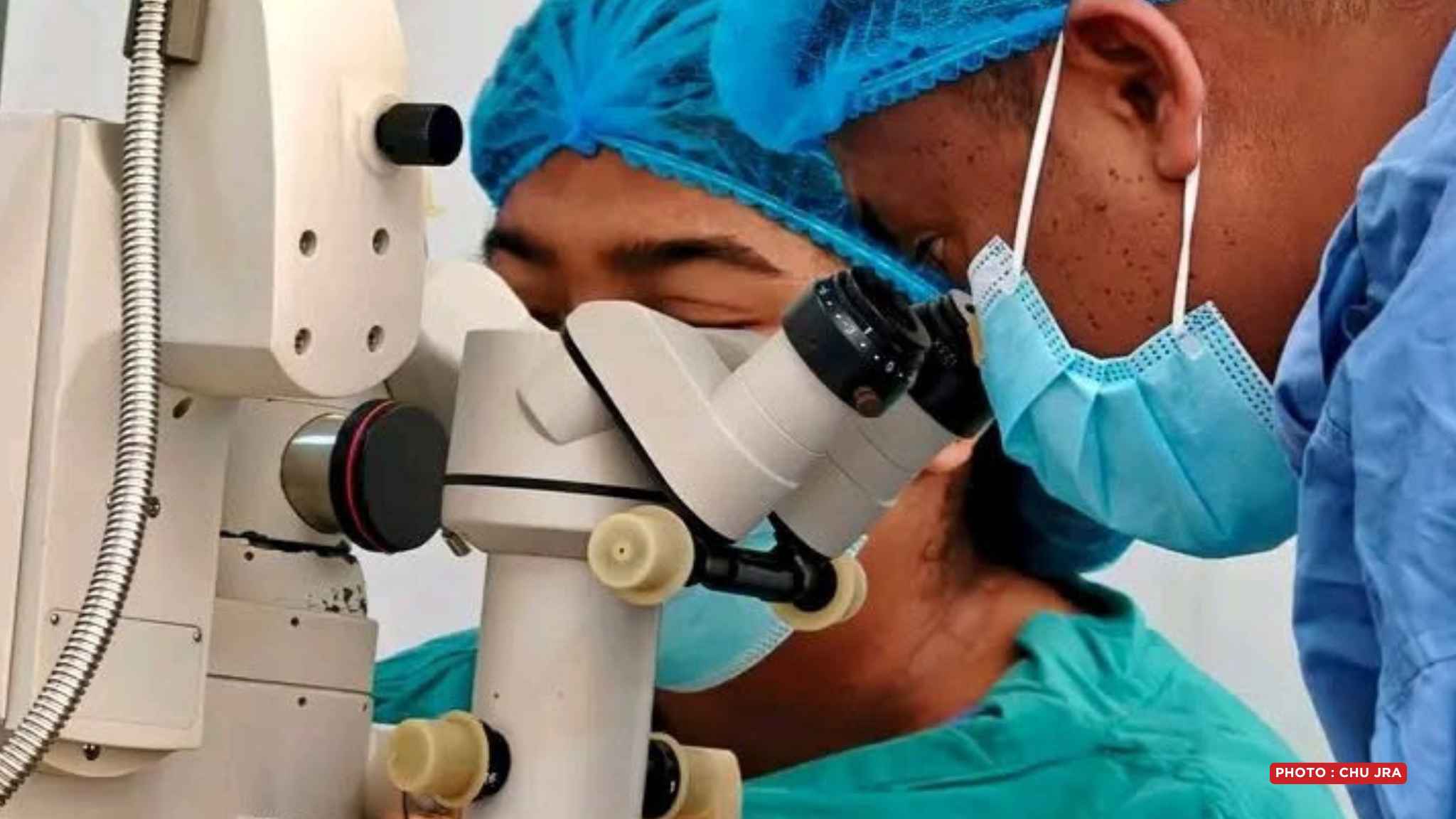 SANTÉ OCULAIRE – La greffe de cornée reprend au CHUJRA avec une vingtaine de patients