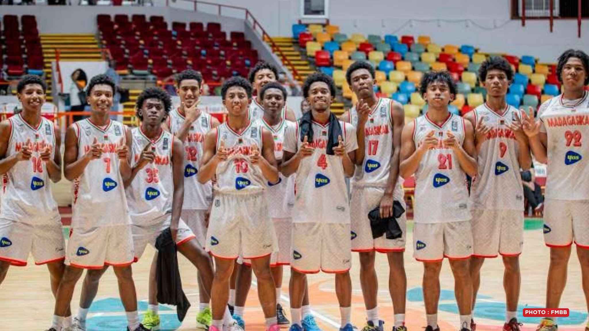AFROBASKET U18 – Madagascar reste à la deuxième place du groupe B après la défaite face au Mali dimanche