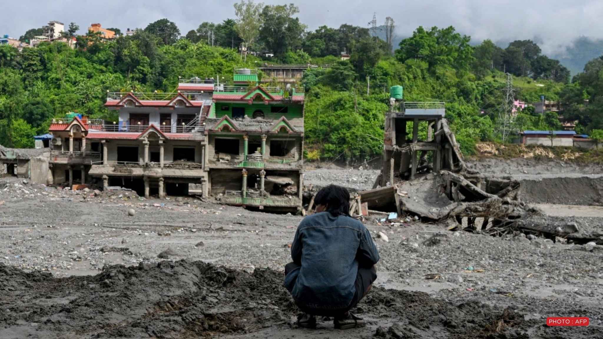 CATASTROPHE – Le bilan des inondations au Népal et en Chine dépasse 900 morts, près de 4.800 personnes toujours portées disparues