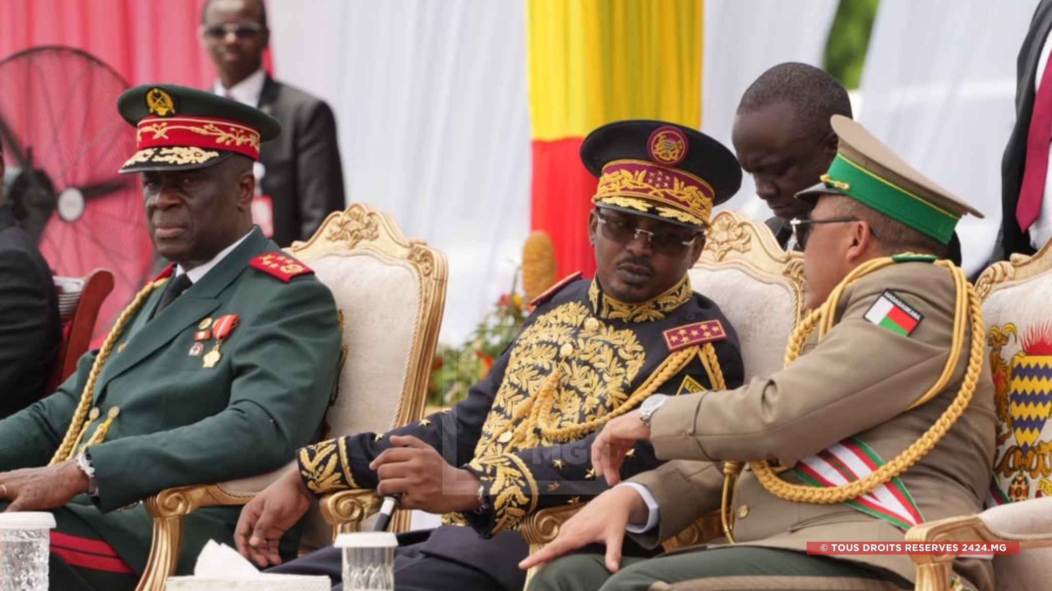 DIPLOMATIE – Le Colonel Michaël Randrianirina aux côtés du Maréchal Mahamat Idriss Deby Itno au 66ème anniversaire de l’indépendance du Tchad