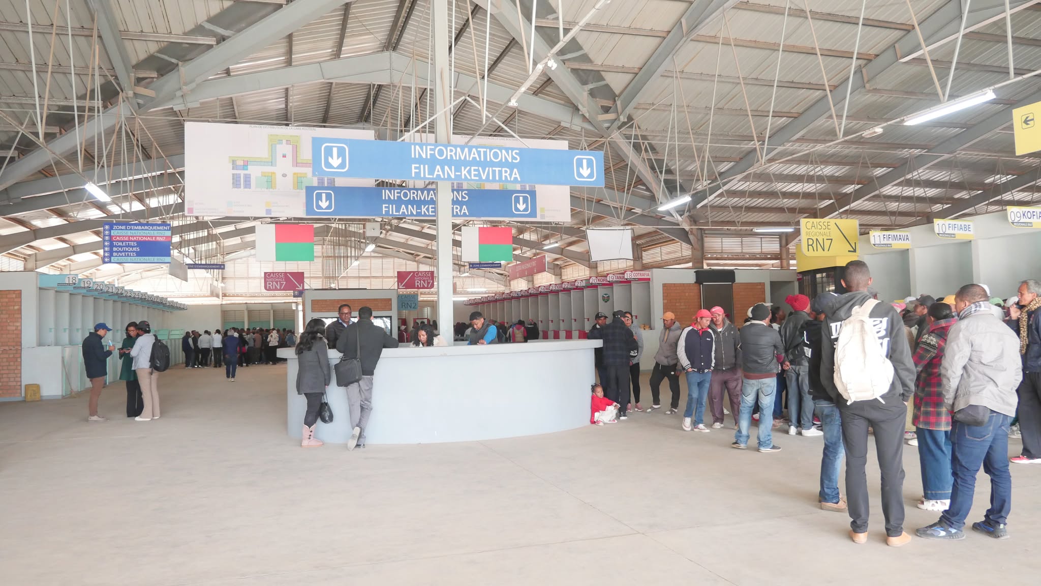 TRANSPORT – Les passagers invités à rejoindre la gare routière d’Amoronakona pour prendre leur taxi-brousse vers le Sud