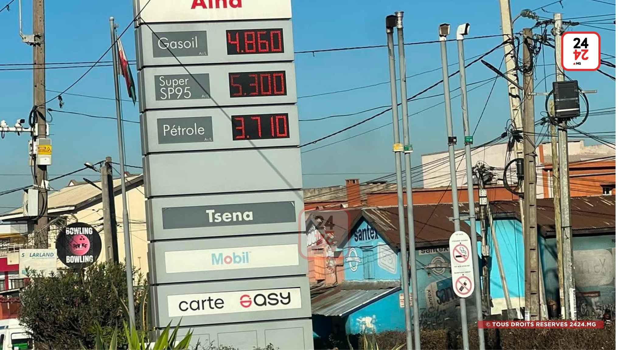 HYDROCARBURES – Le prix du supercarburant passe à 5 300 ariary, les prix du gasoil et du pétrole ne bougent pas