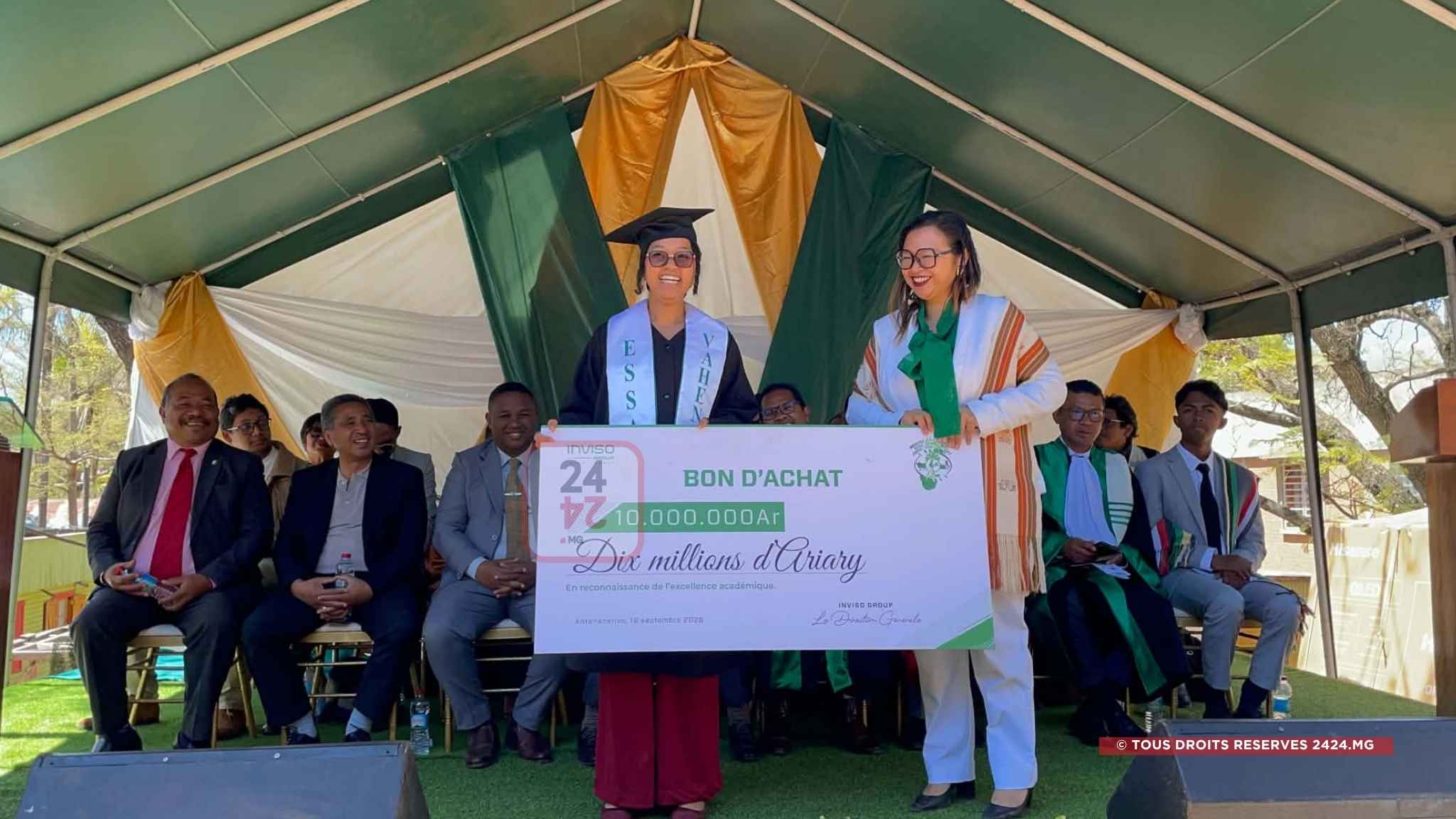 ENSEIGNEMENT SUPÉRIEUR – Sortie de promotion pour plus de 100 nouveaux diplômés de l’Ecole supérieure des sciences agronomiques 