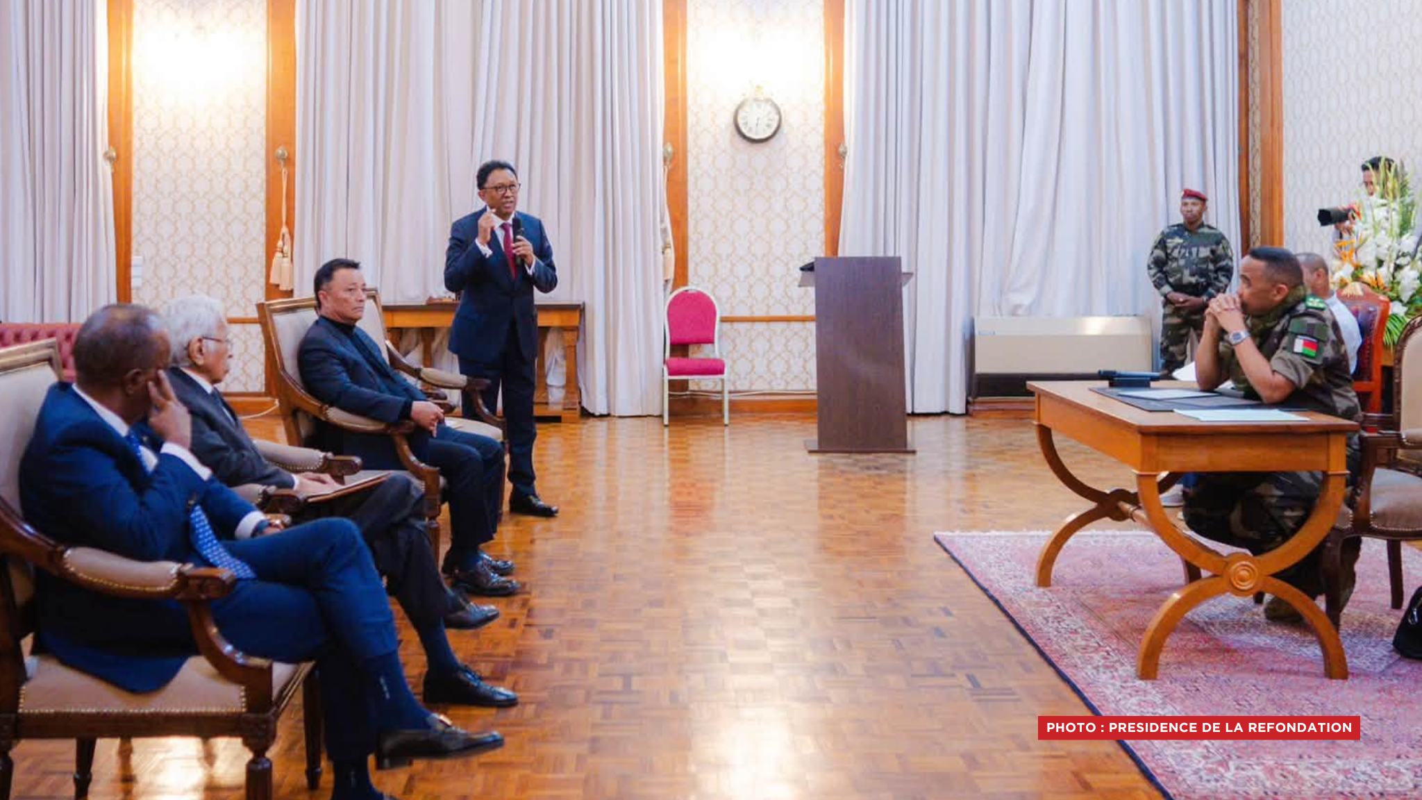 DIALOGUE – Quatre anciens présidents et chefs d’Etat reçus à Iavoloha dans le cadre des consultations politiques sur les élections