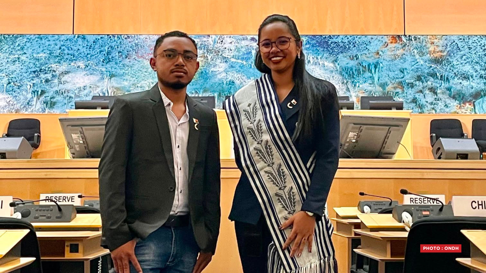 GESTION DE PROJET – Deux jeunes Malgaches se forment aux droits humains et au plaidoyer international à Genève