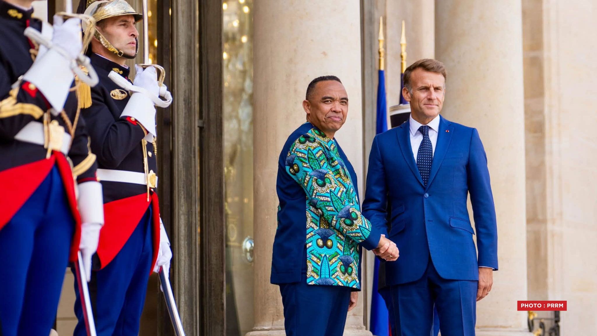 DIPLOMATIE – Le Colonel Michael Randrianirina reçu par Emmanuel Macron à l’Elysée à Paris avant son déplacement à Bruxelles
