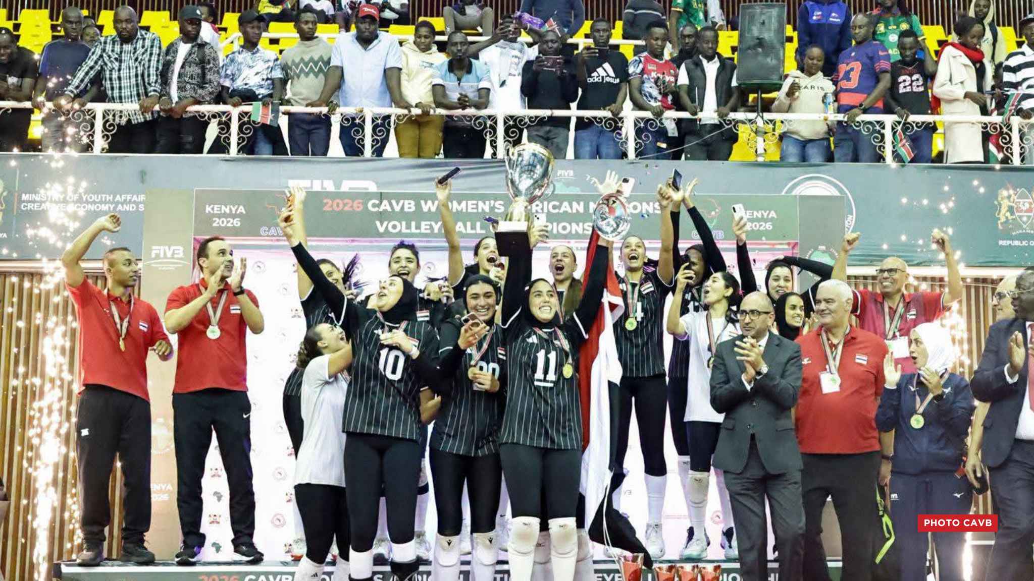 SPORT COLLECTIF – L’Égypte renverse le Kenya au championnat d’Afrique de volleyball dames et s’empare du billet pour Los Angeles 2028