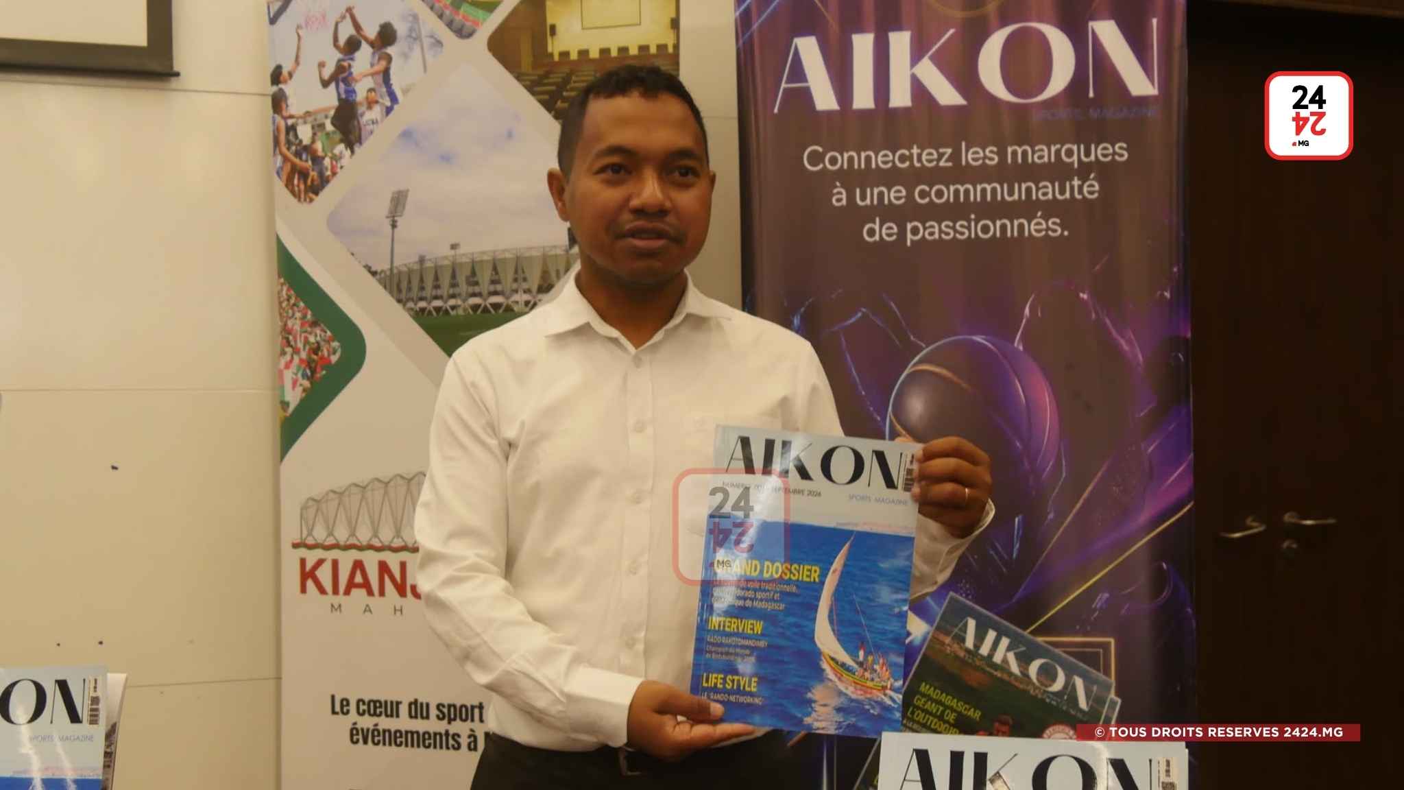 SPORT – “Aikon” mettre les talents sportifs malgaches en lumière avec une parution trimestrielle