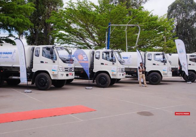 APPROVISIONNEMENT – 12 camions-citernes remis à la Jirama pour renforcer la distribution d’eau