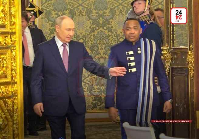 DIPLOMATIE – Vladimir Poutine présente Madagascar comme un « partenaire clé dans la construction d’un nouvel ordre mondial »